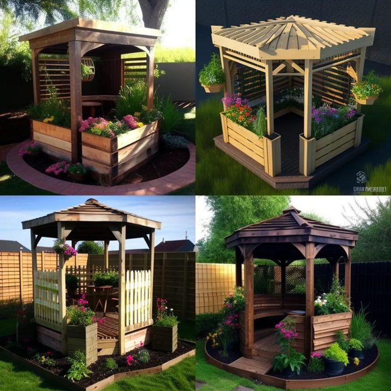 Ideas Para Hacer Terrazas Y Pergolas Modernas Usando Pallets Y Madera