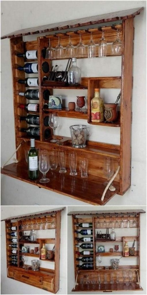 Ideas Para Hacer Bares Usando Pallets Reciclados Parte Ii Pallets Decor